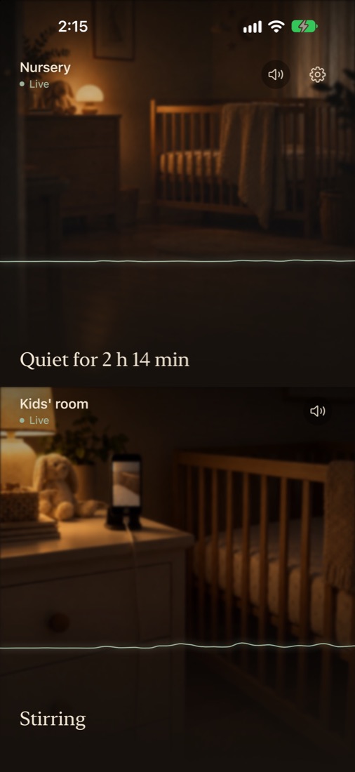 Two rooms at once