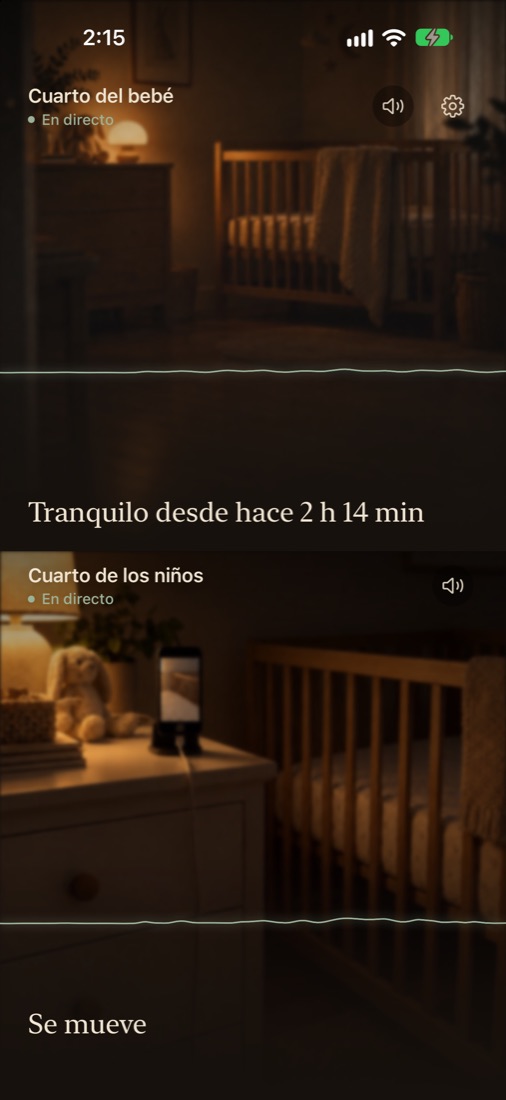 Dos habitaciones a la vez